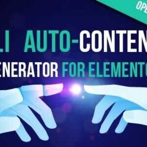 A.I Autocontent for Elementor GPL