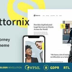 Attornix Lawyer WordPress Theme GPL