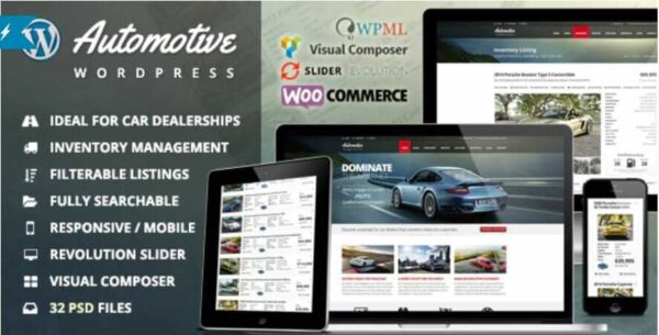 Automotive Theme GPL