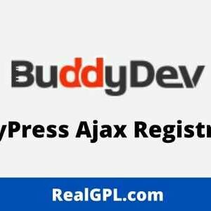 BuddyPress Ajax Registration GPL