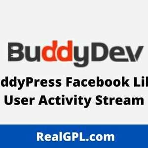 BuddyPress Facebook Like User Activity Stream GPL