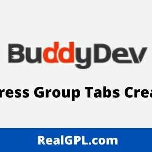 BuddyPress Group Tabs Creator Pro GPL