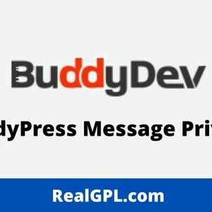 BuddyPress Message Privacy GPL