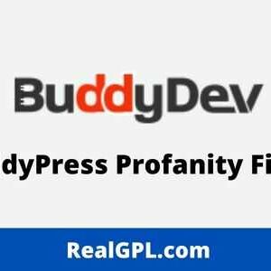 BuddyPress Profanity Filter GPL