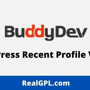 BuddyPress Recent Profile Visitors GPL