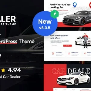 Car Dealer Theme GPL