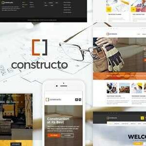 Constructo-Construction WordPress Theme Real GPL