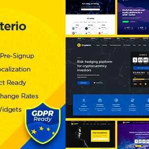 Crypterio Theme GPL