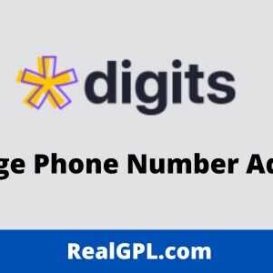 DIGITS Merge Phone Number Addon GPL
