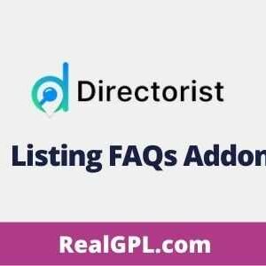 Directorist Listing FAQs GPL