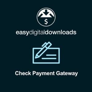 Easy Digital Downloads Check Payment Gateway Addon GPL