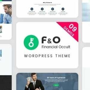 F&O Consultant Finance WordPress Theme GPL