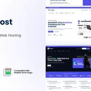GoHost Theme GPL