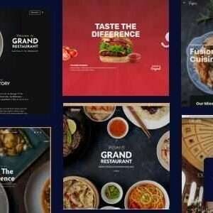 Grand Restaurant Theme GPL