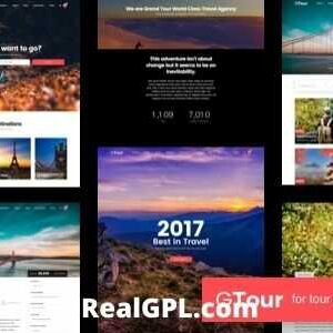 Grand Tour Travel Agency WordPress Theme GPL