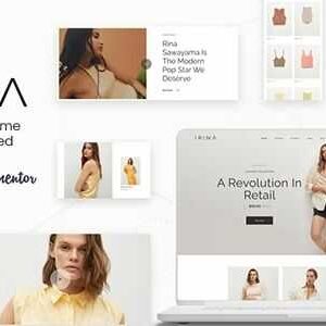 IRINA Elementor WooCommerce Theme GPL
