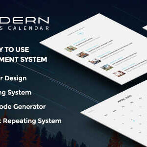 Modern Events Calendar GPL