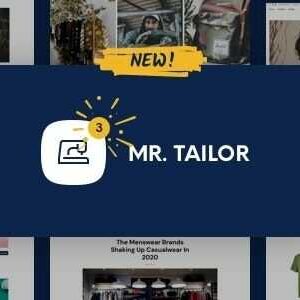 Mr. Tailor Theme GPL