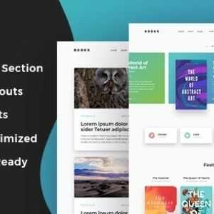 MyThemeShop Books Theme GPL