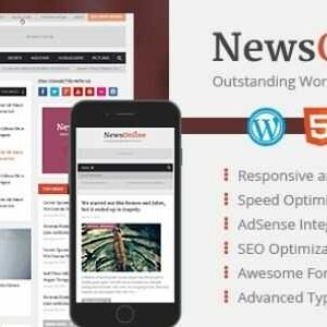 MyThemeShop NewsOnline WordPress Theme GPL