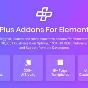 The Plus Addon for Elementor GPL
