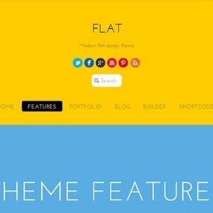 Themify Flat WordPress Theme GPL