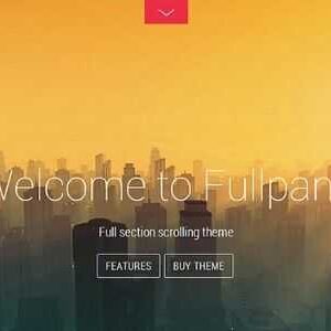 Themify Fullpane WordPress Theme GPL
