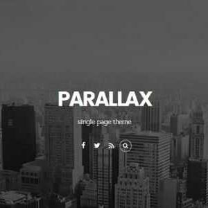 Themify Parallax WordPress Theme GPL