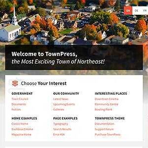 TownPress Theme GPL