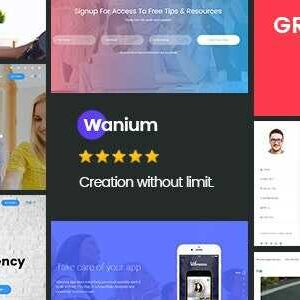 Wanium Theme GPL