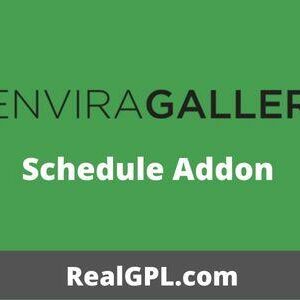 Envira Gallery Schedule Addon GPL