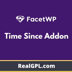 FacetWP Time Since Addon GPL