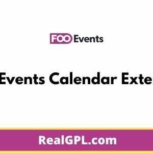 FooEvents Calendar Extension GPL