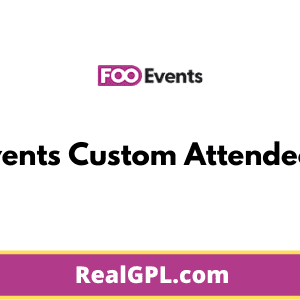 FooEvents Custom Attendee Fields GPL