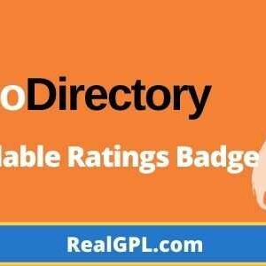 GeoDirectory Embeddable Ratings Badge Addon GPL