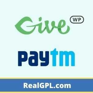GiveWP Paytm Gateway GPL