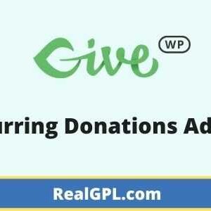 GiveWP Recurring Donations GPL