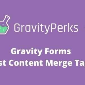 Gravity Perks Post Content Merge Tags GPL