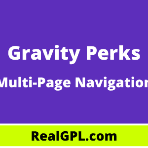 Gravity Perks Multi-Page Navigation GPL
