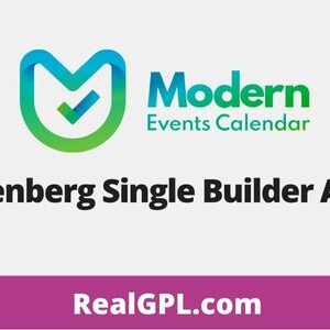 Gutenberg Single Builder Addon for MEC GPL