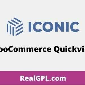 Iconic WooCommerce Quickview GPL