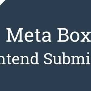 Meta Box Frontend Submission GPL
