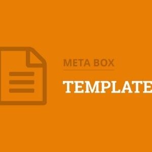 Meta Box Template Addon GPL