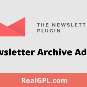 Newsletter Archive Addon GPL