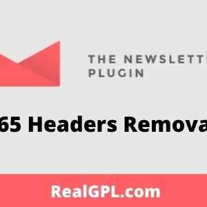 Newsletter Office 365 Headers Removal Addon GPL