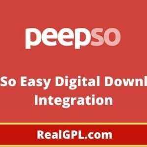 PeepSo Easy Digital Downloads Integration GPL