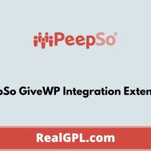 PeepSo GiveWP Integration GPL