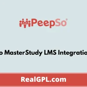 PeepSo MasterStudy LMS Integration GPL