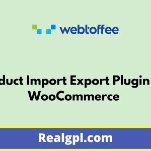 Product Import Export Plugin for WooCommerce GPL