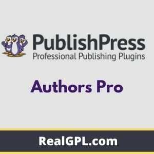PublishPress Multiple Authors Pro GPL